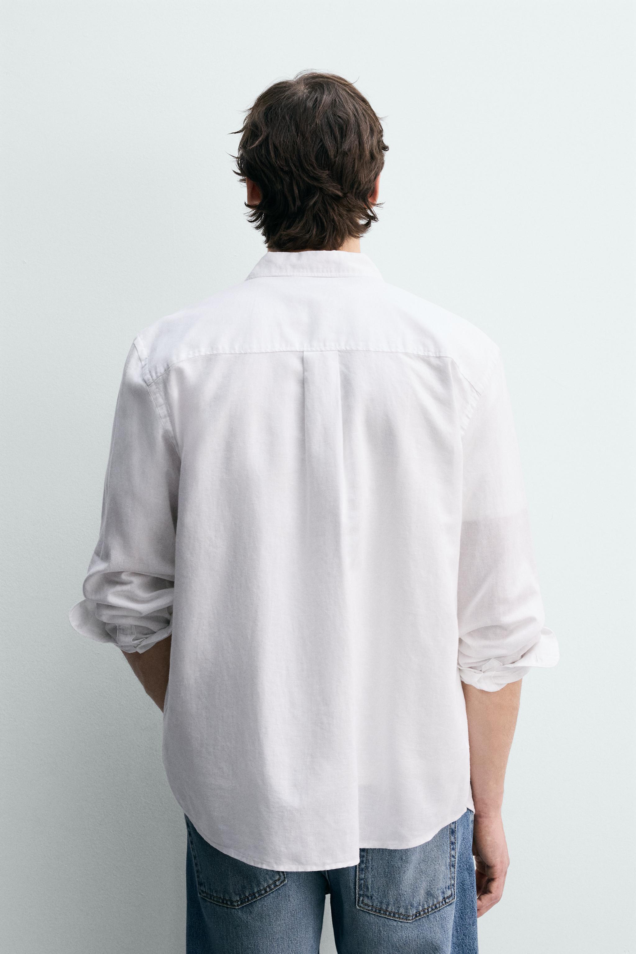 CHEMISE REGULAR FIT LYOCELL - COTON